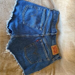 Levi's Classic Blue Denim Jeans